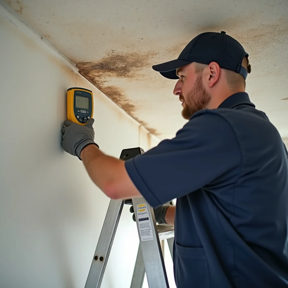 Multi-Family & Apartment Water Damage in a Buena Park home — IICRC-certified technician at work
