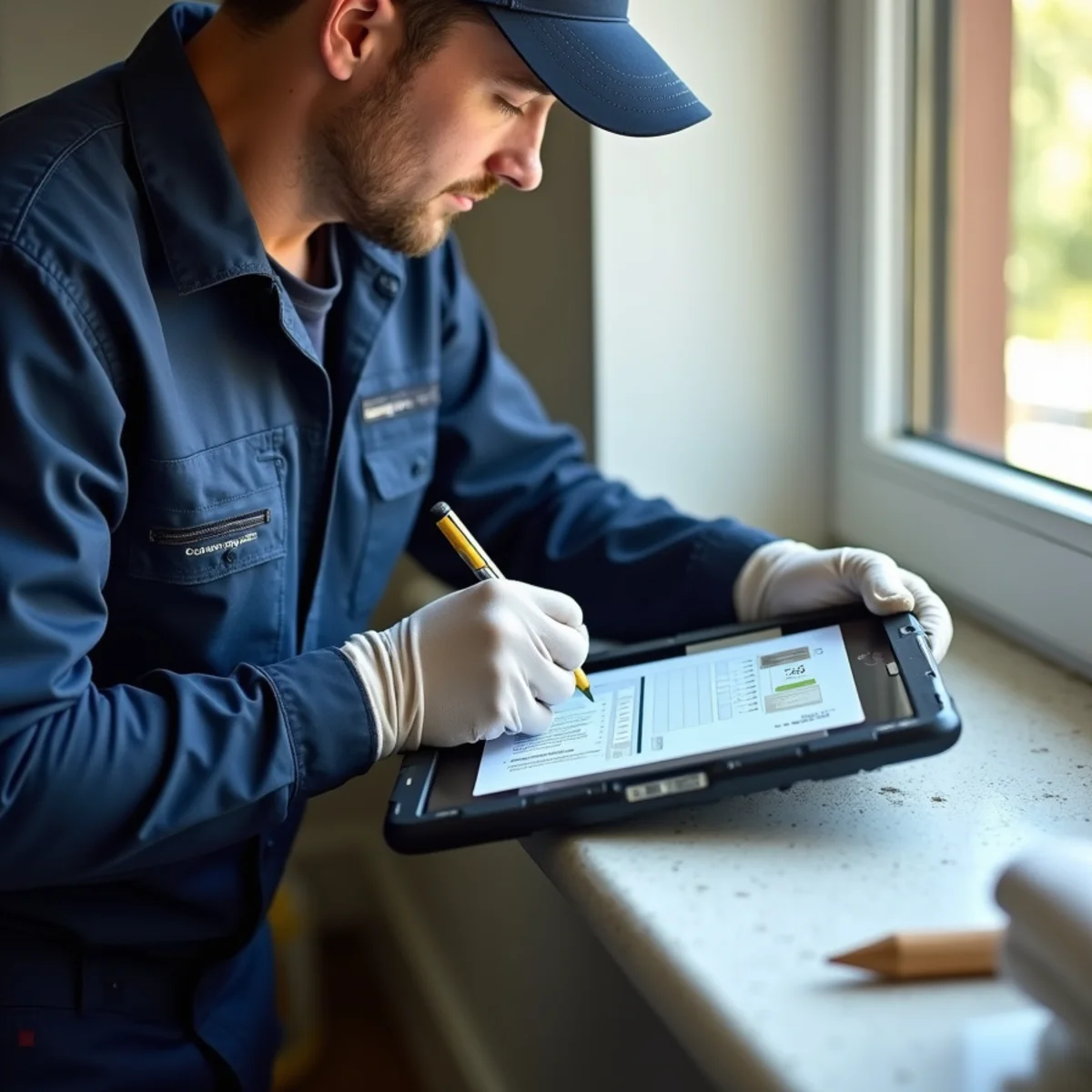 Water Damage Assessment & Estimate in a Buena Park home — IICRC-certified technician at work